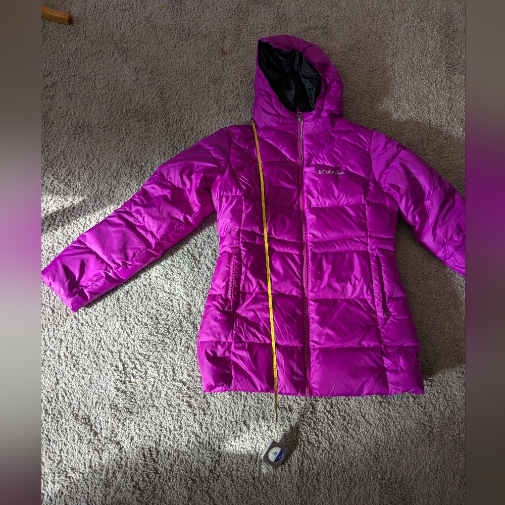 Columbia Kids' Fuchsia Magenta Pink Puffer Coat